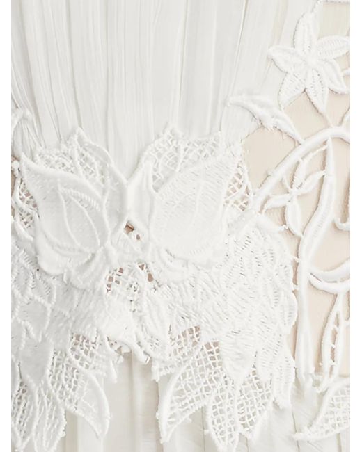 Abito Da Sera Con Decorazione di Tadashi Shoji in White