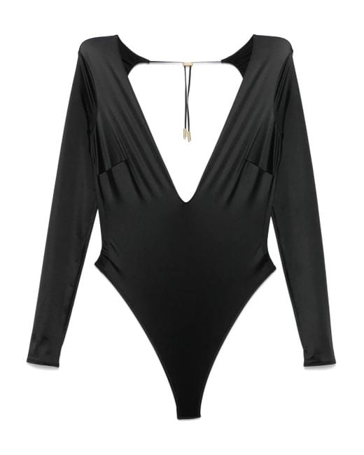 Maison Close Black French Kiss Bodysuit