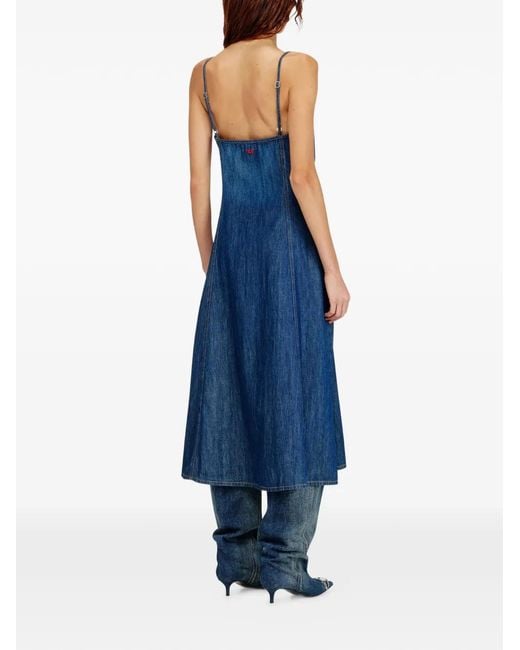 DIESEL Blue De-Beld-D Abito