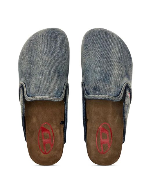 DIESEL Gray Sandals for men