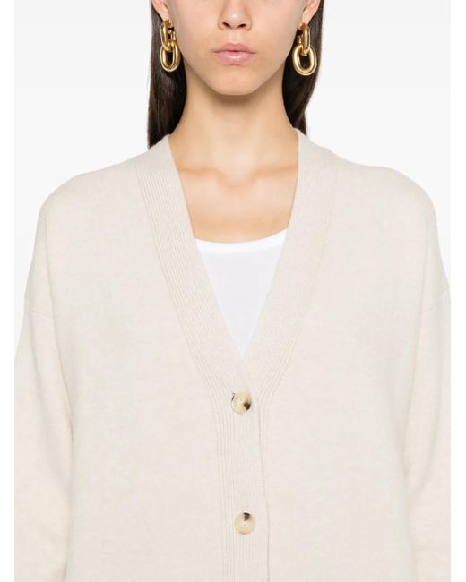 Vince Natural V-Neck Cardigan