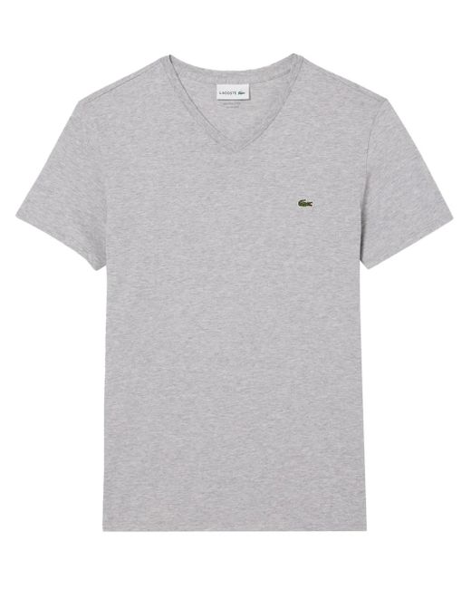 メンズ Lacoste コットン Tシャツ Gray