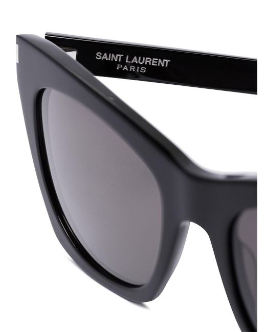 Saint Laurent Black Sonnenbrille mit D-Gestell