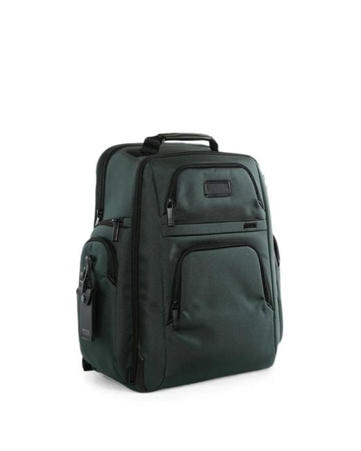 Tumi Green Multi-Pocket Backpack