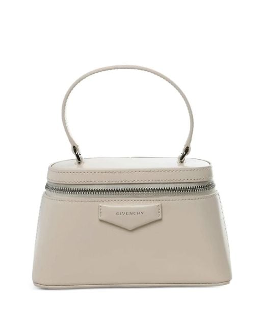 Givenchy Natural Antigona Top-Handle Mini Bag
