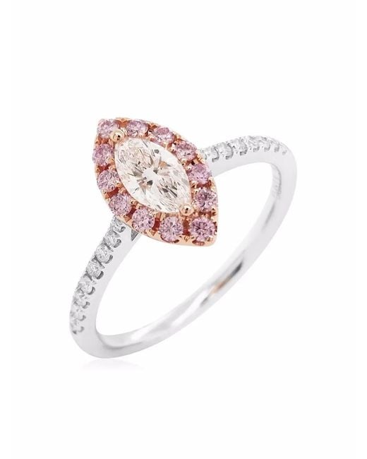 HYT Jewelry Pink 18Kt Argyle Diamond Engagment Ring