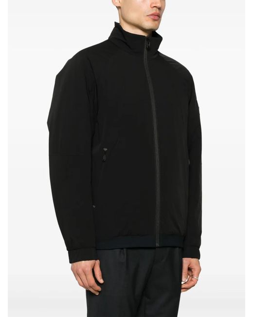 Boss Black Logo-Patch Padded Jacket for men