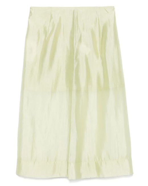 THE GARMENT Yellow Gillian Midi Skirt
