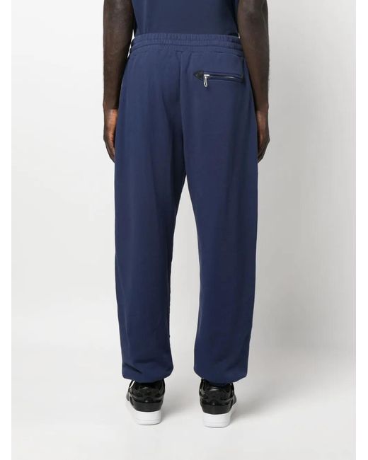 Moschino Black Colour-Block Track Pant for men