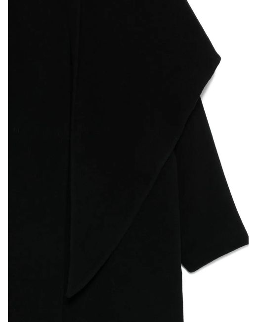 N°21 Black Front-Button Coat