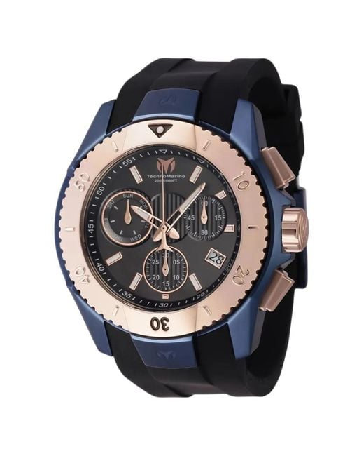 TechnoMarine Blue Uf6 48Mm Watch for men