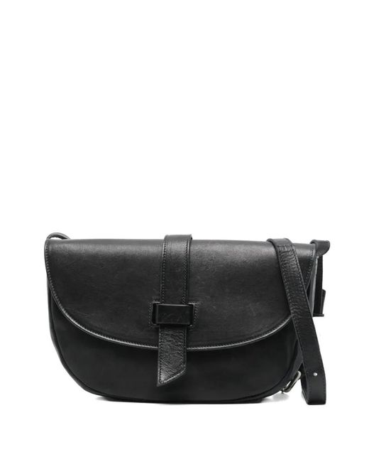 SOMMET Black Tekla Shoulder Bag