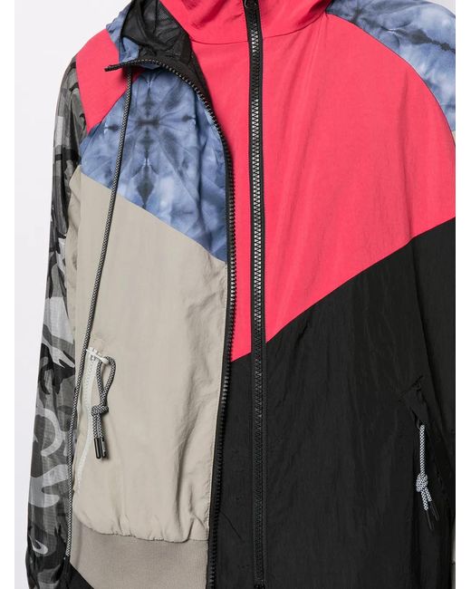 Mostly Heard Rarely Seen Multicolor Every Which Way Patchwork Track Jacket for men