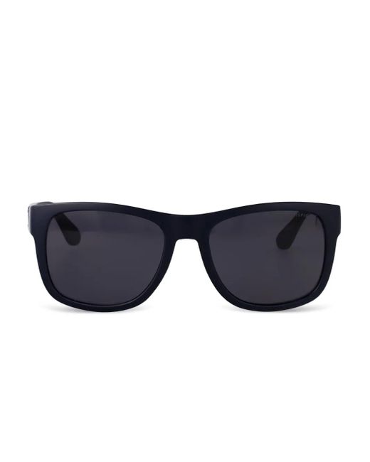 Tommy Hilfiger Sonnenbrille Mit Eckigem Gestell in Blue für Herren