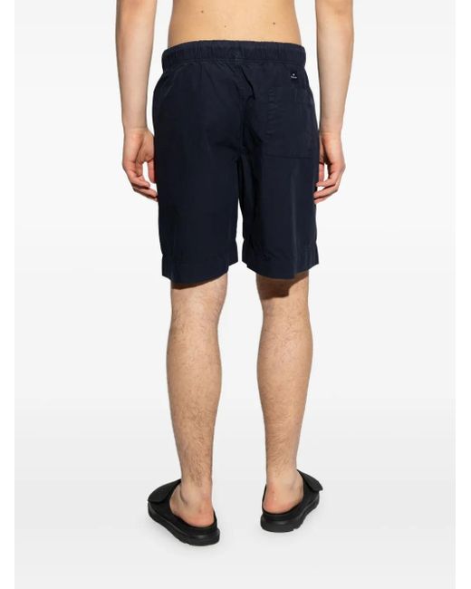 Short À Patch Logo Paul Smith pour homme en coloris Blue