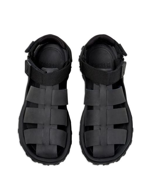 Camper Black Drift Trail Sandals for men