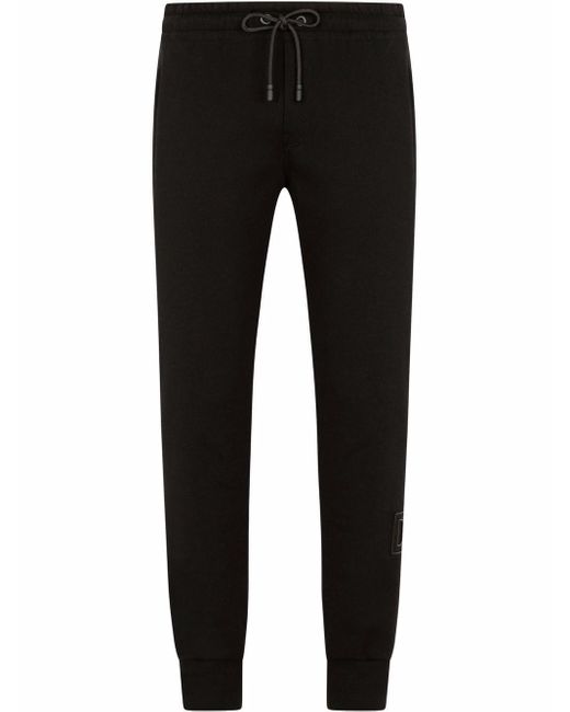Dolce \u0026 Gabbana Drawstring Track Pants in Nero (Black) for Men - Save 30% -  Lyst