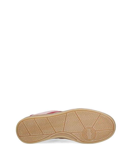 Gant Pink Suede Stripe Sneakers
