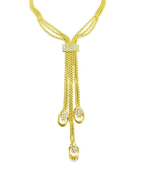 Hzmer Jewelry Metallic Saundarya Multi-Chain Necklace