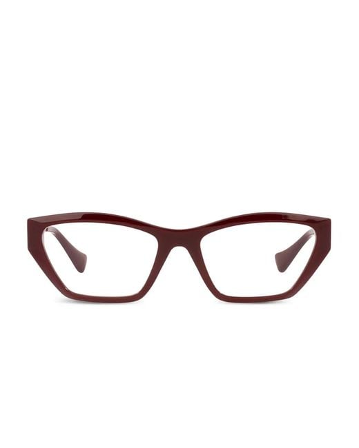 Occhiali Cat-Eye di Versace in Brown