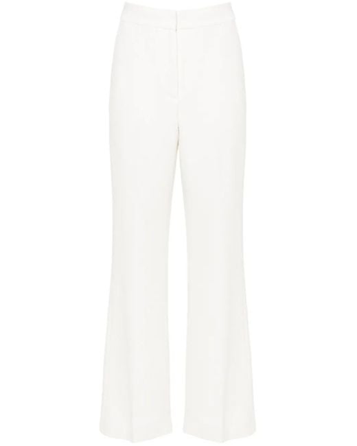 Casablanca Flared Broek in het White