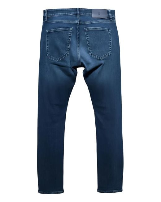 PT Torino Blue Logo-Patch Jeans for men