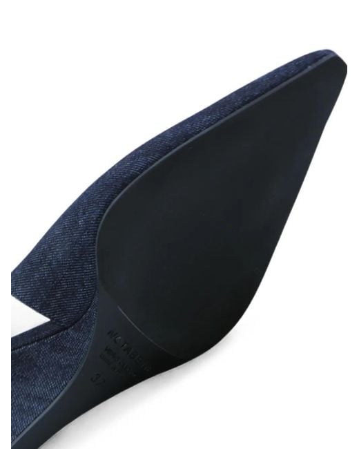 Notabene Blue Elba 50 Wedge-Heel Sandals