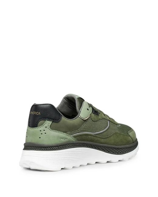 Geox Green Spherica Actif X1 Sneakers for men