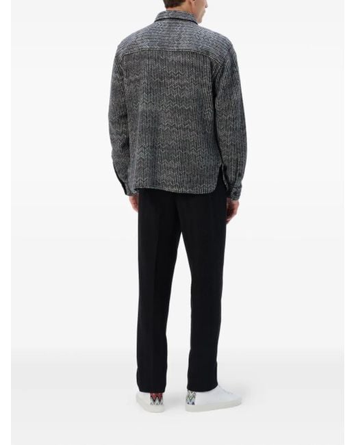 Missoni Gray Overshirt for men