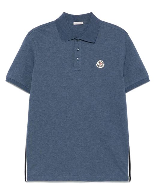 メンズ Moncler ポロシャツ Blue