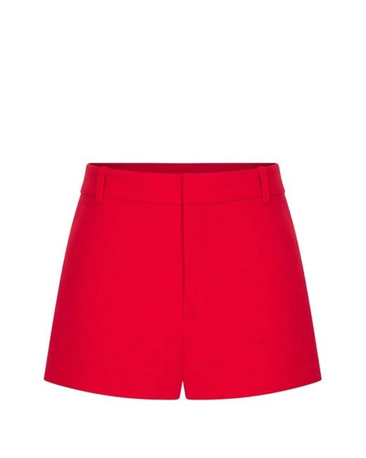 Alice + Olivia Belt-Loop Tailored Shorts