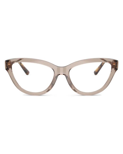 Vogue Eyewear Bril Met Cat-Eye Montuur in het Brown