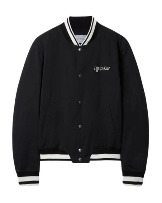 Chaqueta A Rayas Con Botones Off-White c/o Virgil Abloh de hombre de color Black