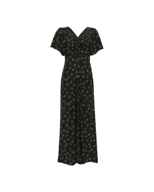 Isabel Marant Black Falja Maxi Dress