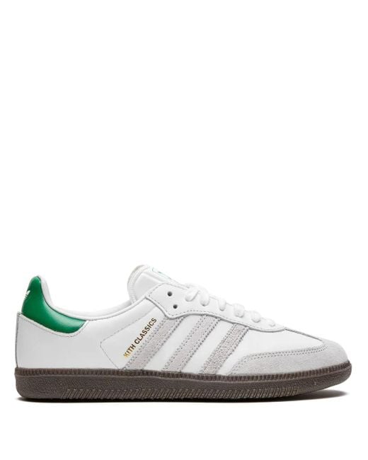 Adidas White Samba Og "Kith Classics" Sneakers