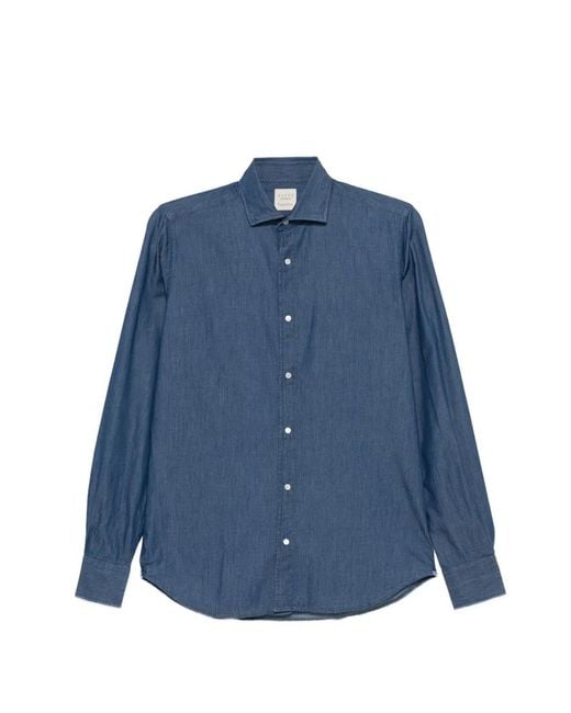 Xacus Blue Buttoned Shirt for men