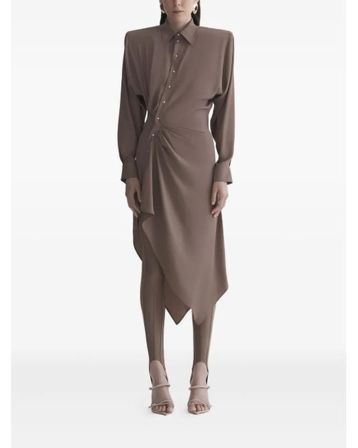 Mugler シャツドレス Natural