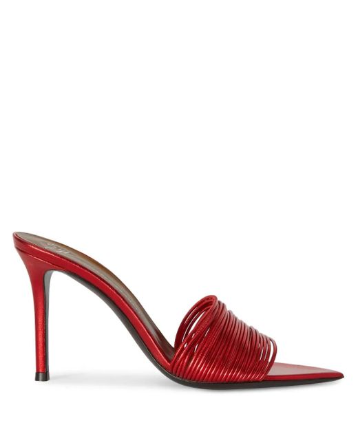 Giuseppe Zanotti Red Intriigo Clio Sandalen 90mm