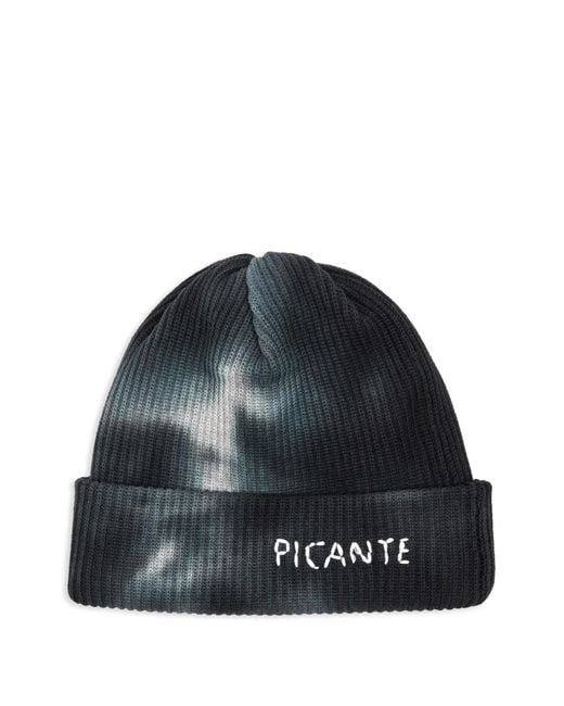 Picante Blue Tie-Dye Beanie for men
