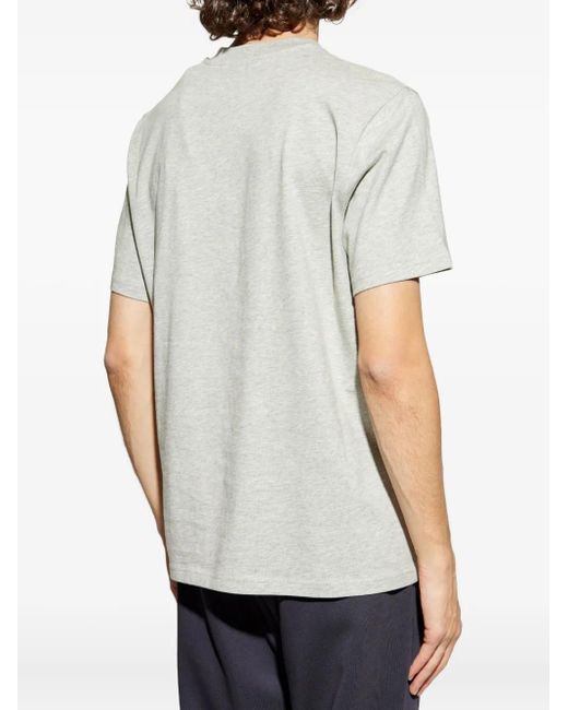 メンズ Moncler プリント Tシャツ White