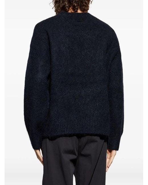 AllSaints Blue Coby Crew-Neck Sweater for men