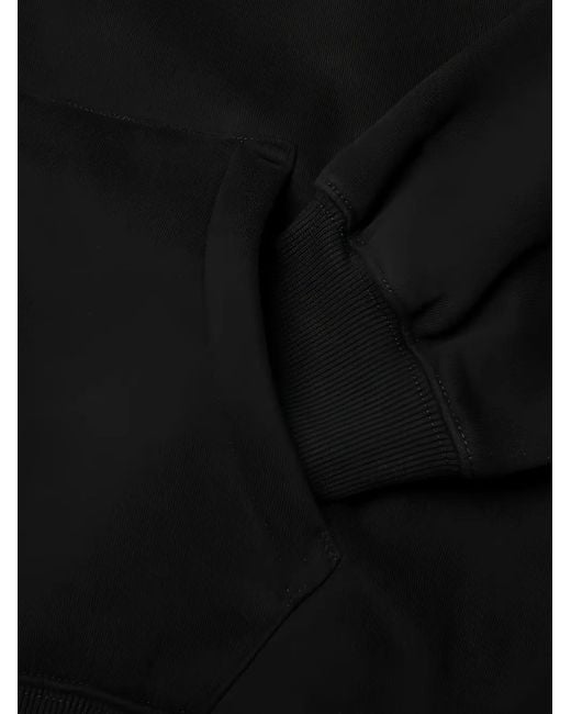 Pleasures Black Zip-Up Hoodie for men