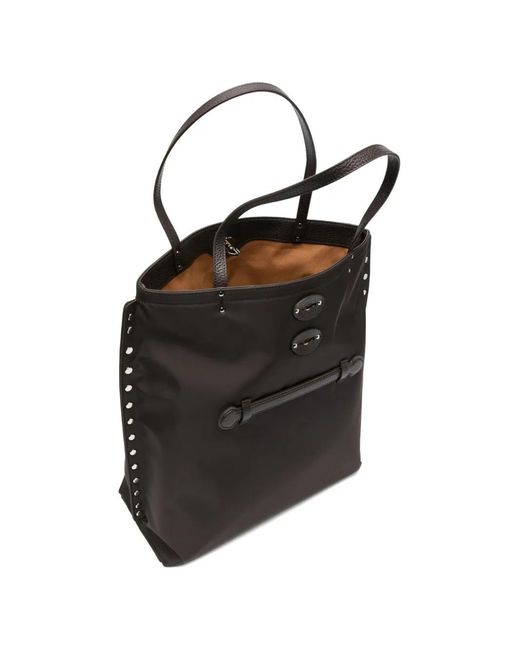 Zanellato Black Medium A'Spasso Tote Bag