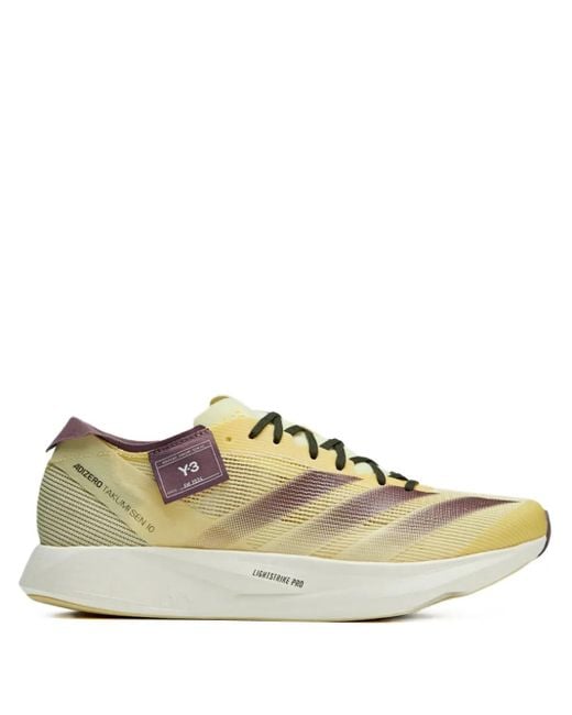 Y-3 Yellow Takumi Sen 10 Sneakers