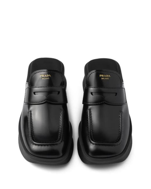 Prada Equal 40mm ミュール Black