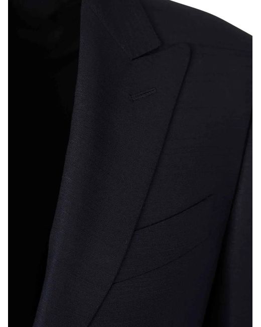 Canali Blue Singe-Breasted Suit for men