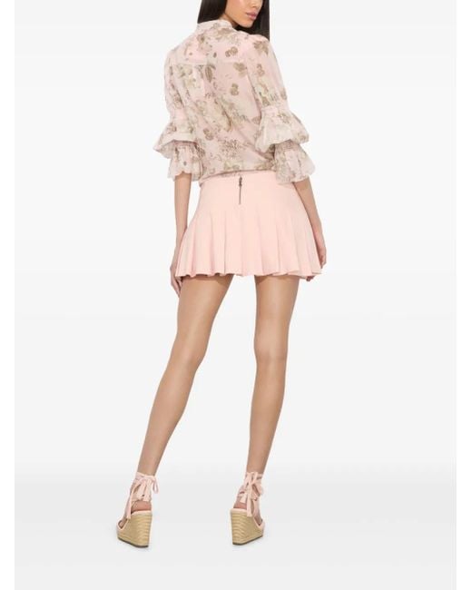 Camisa Ilan Alice + Olivia de color Pink