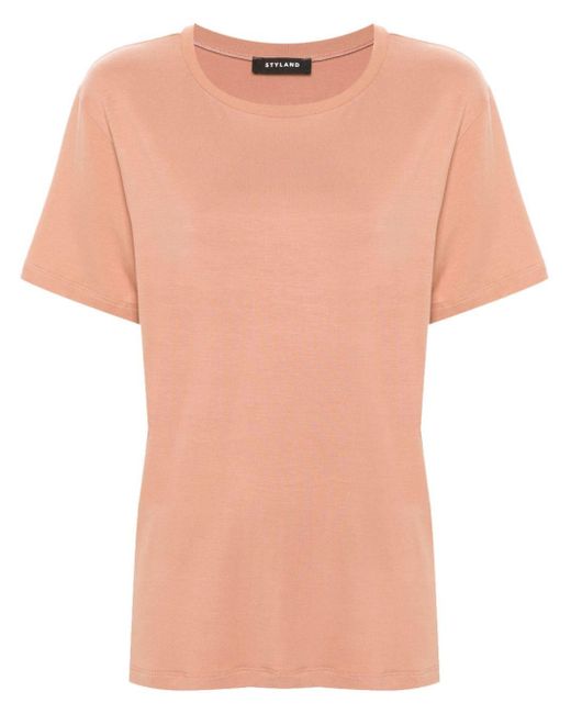 Styland T-shirt Met Korte Mouwen in het Pink