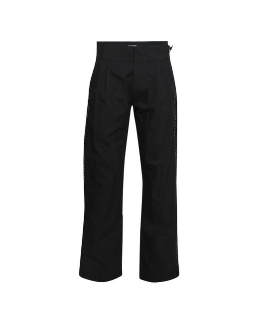 Enfants Riches Deprimes Black Rose Straight Trousers for men