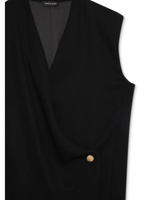 Anine Bing Black Venice Top